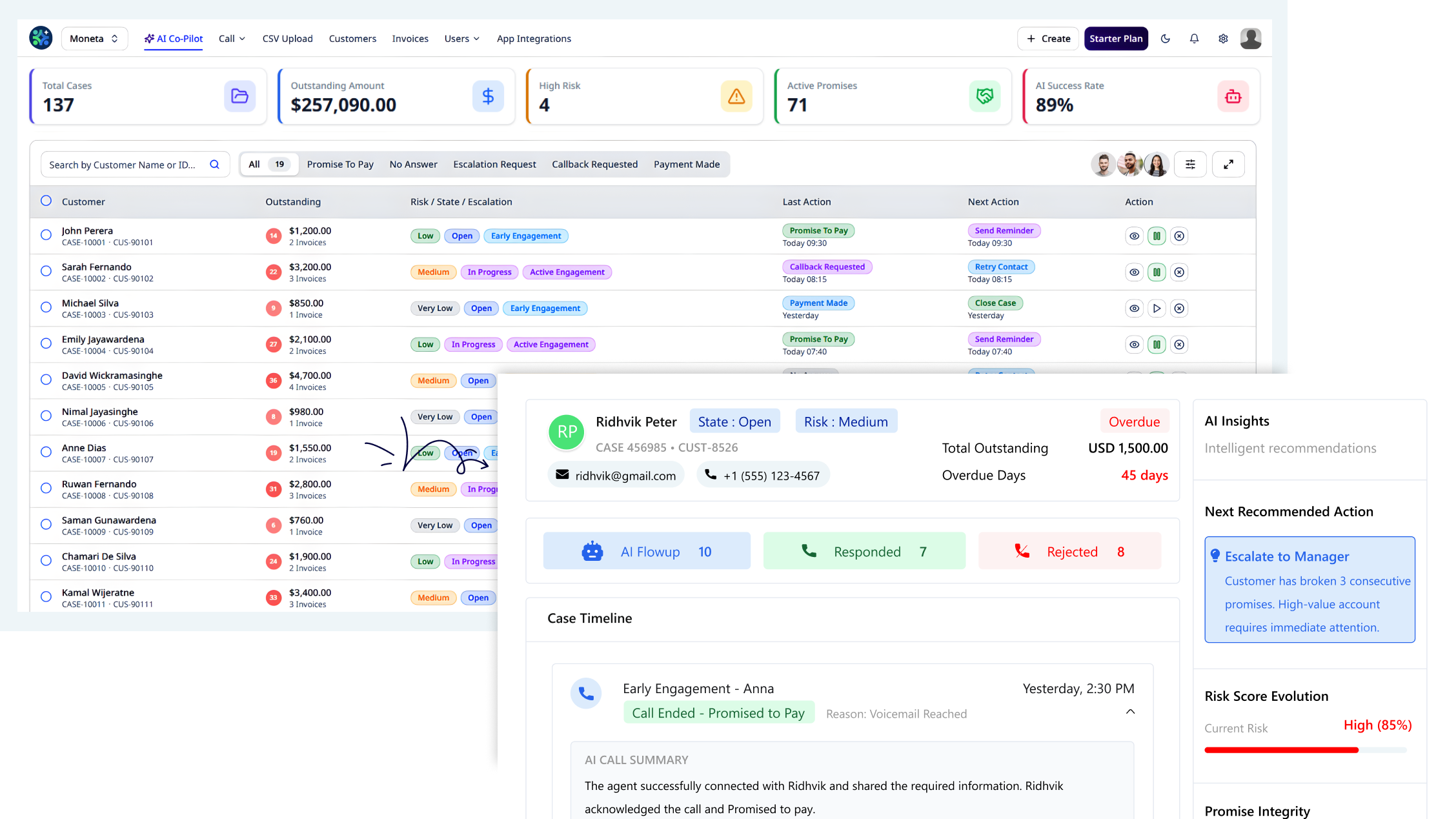 Dunner — AI-Powered Accounts Receivable Automation Platform